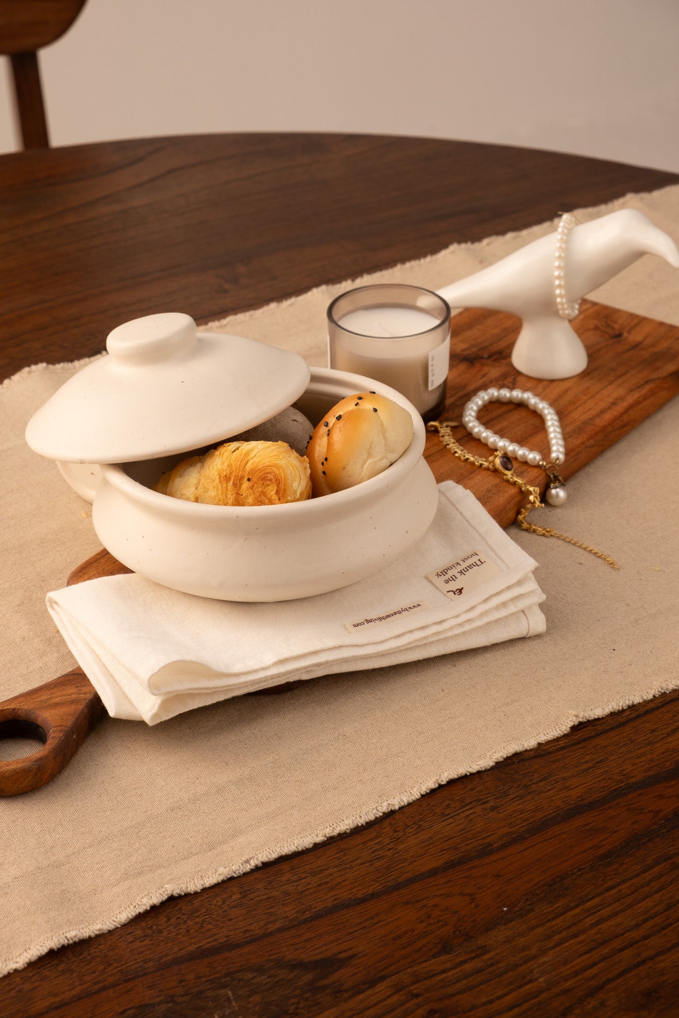 Handi ( Serving Bowl with Lid )